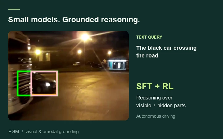 EGM: Efficient Visual Grounding Language Models — research demo
